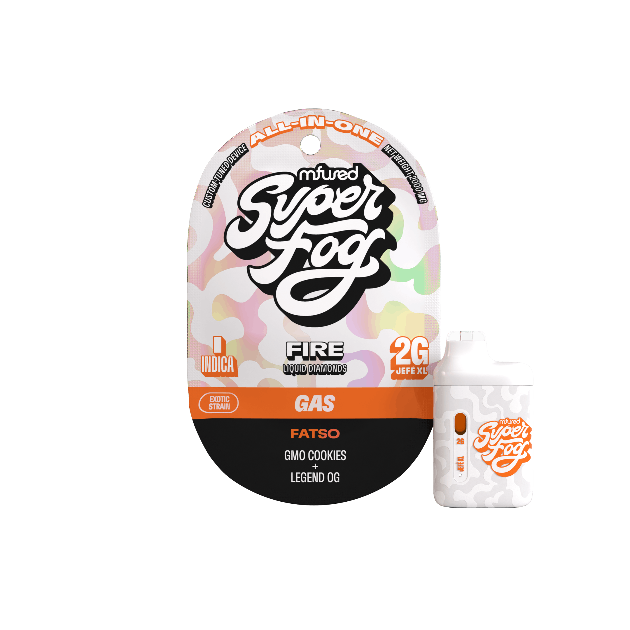 Super Fog by MFused - Fatso | Liquid Diamond Disposable | 2g - 1