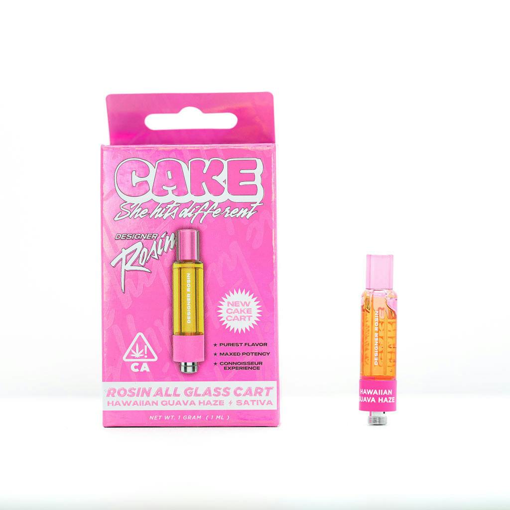 CAKE she hits different - Hawaiian Guava Haze | Live Rosin Cartridge | 1g - 1