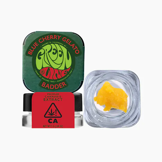 Greenline - Blue Cherry Gelato - Badder - Extract - Indica - 1g - 1