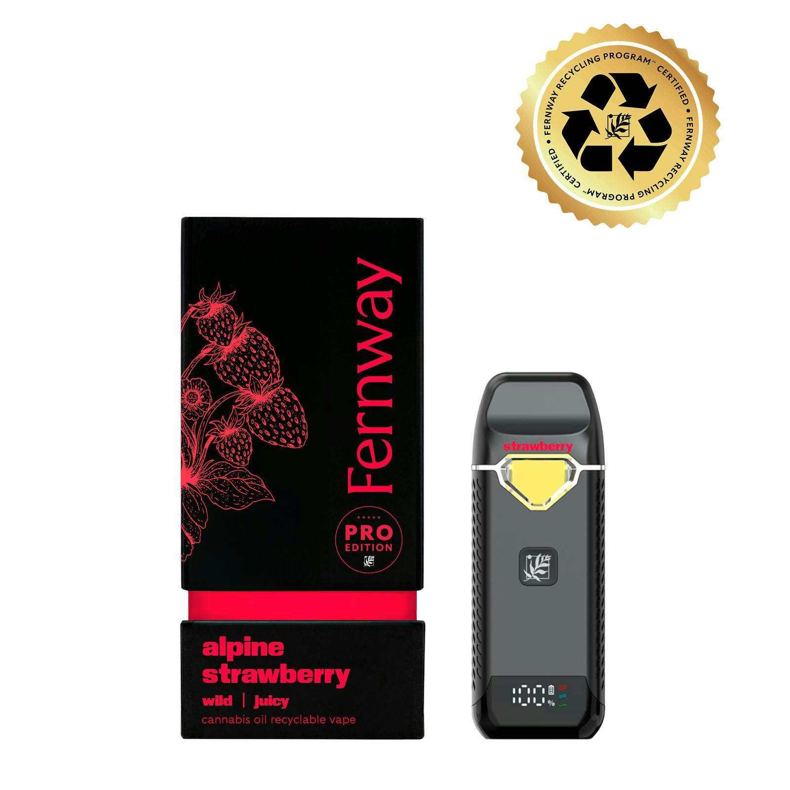 Fernway - Alpine Strawberry | Flavor Line | All-In-One Traveler PRO | 2.0g - 1