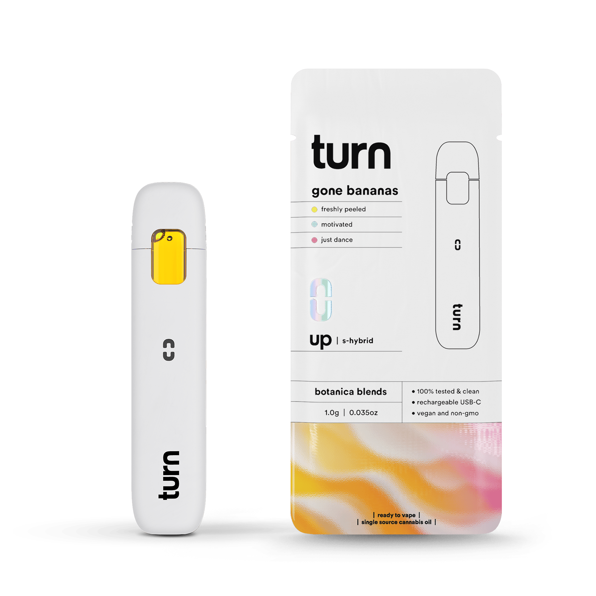 turn - Gone Bananas | Botanica Blends | AIO | Sativa-Hybrid | 1g - 1