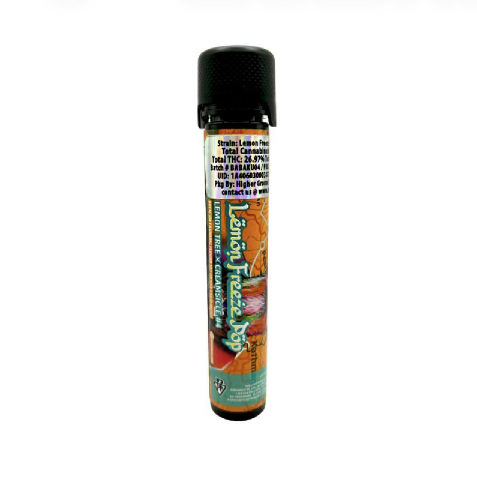 Baba Ku Farms - Baba Ku Farms | Lemon Freeze Pop | Joint | 1.5g - 1