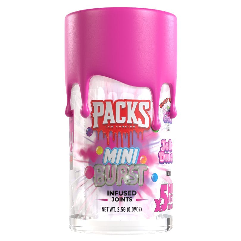 PACKS Los Angeles - Jelly Dulce | Infused Minis | 0.5g each | 5pk - 1