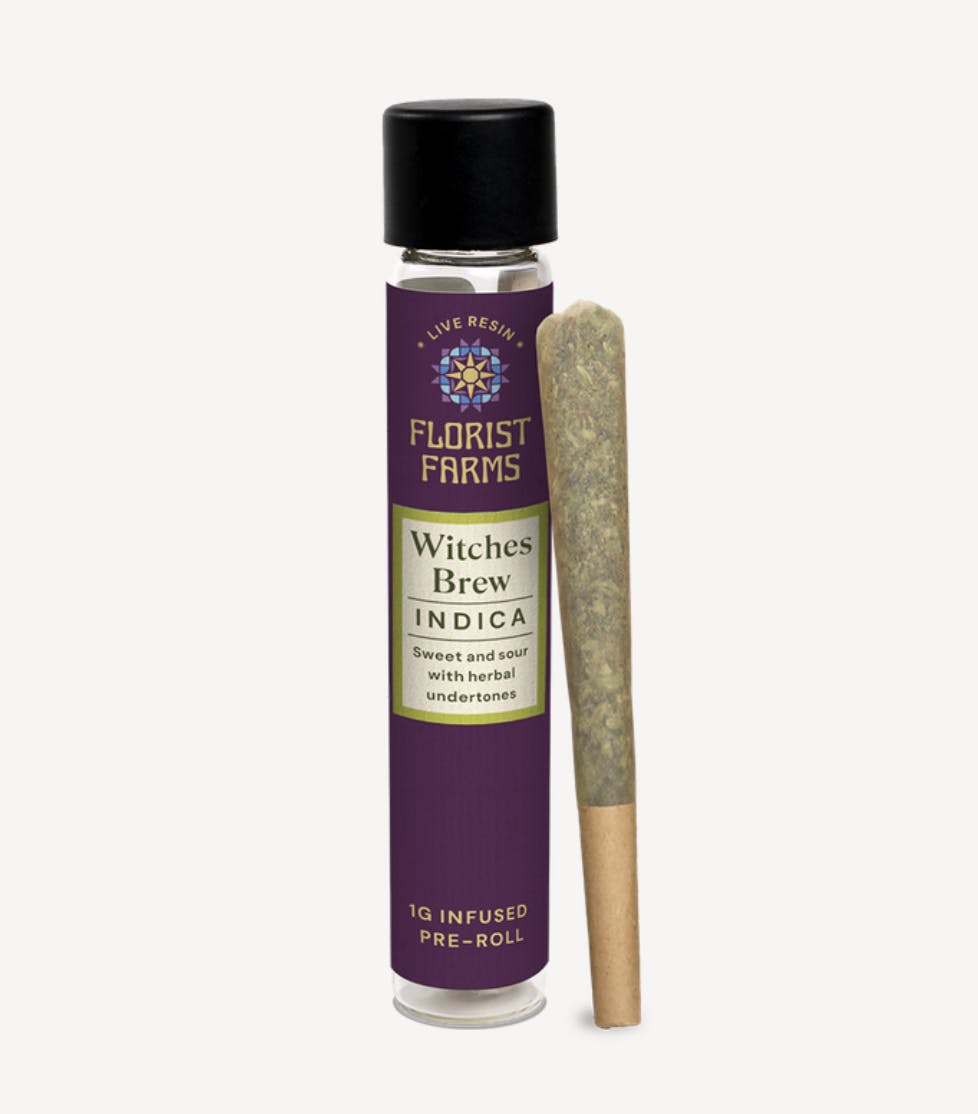 Florist Farms - Florist Farms | Witches Brew | Live Resin Infused Joints | 1g - 1