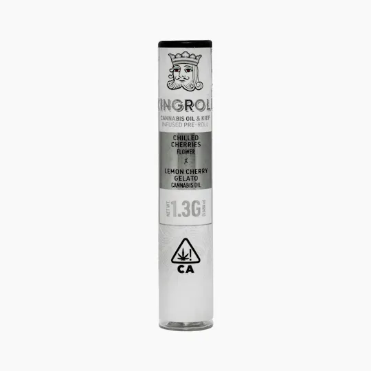 Kingroll - Chilled Cherries x Lemon Cherry Gelato | Infused Joint | 1.3g - 1
