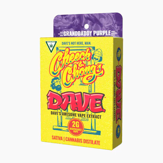 Cheech and Chong - Michigan - Granddaddy Purple | Disposable | 2g - 1