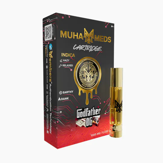 Muha Meds - Muha Meds | Godfather OG | Cartridge | 1g - 1