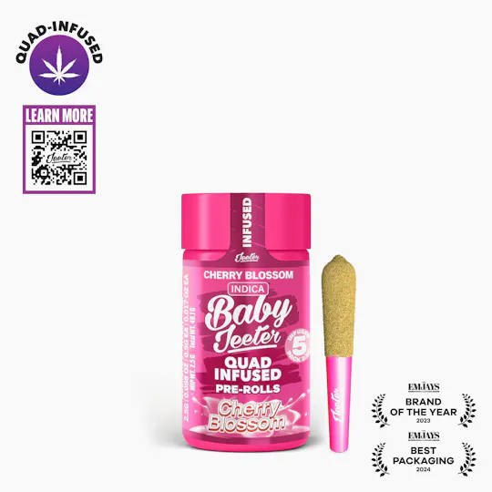 Jeeter - Jeeter | Cherry Blossom | Quad-Infused Minis | 0.5g each | 5pk - 1
