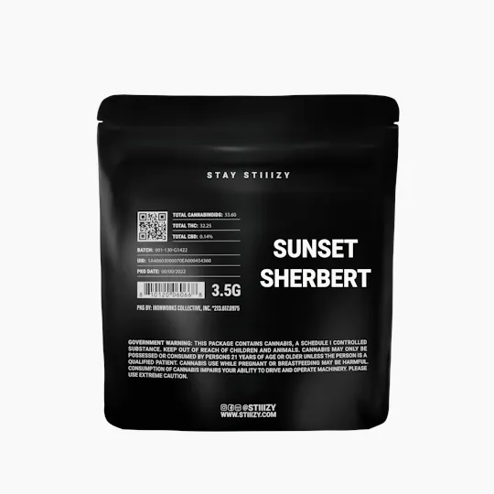 STIIIZY - SUNSET SHERBERT - 3.5G - 1