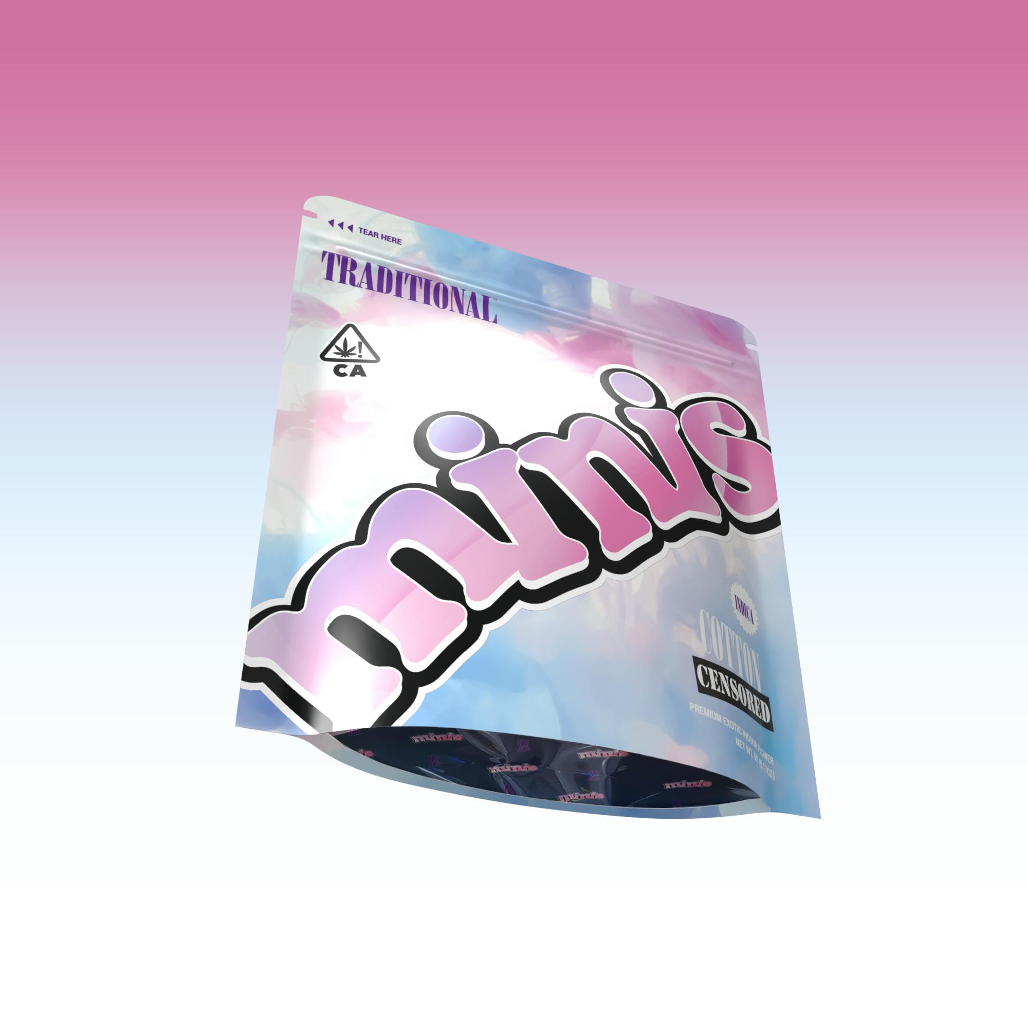 Traditional - Traditional - Cotton Censored 5g Minis Flower - 1