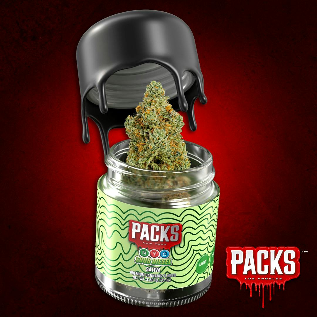 PACKS Los Angeles - NYC Sour Diesel | Flower | 3.5g - 1
