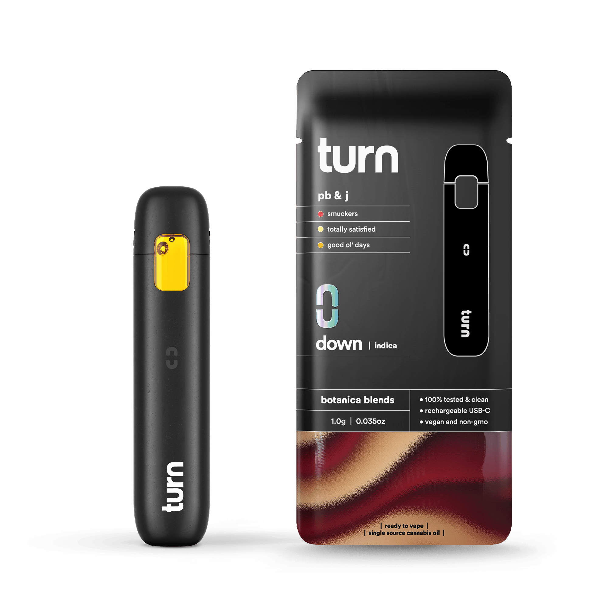 turn - PB & J | Botanica Blends | AIO | Indica - 1
