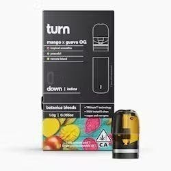 turn - Mango x Guava OG | Botanica Blends | Pods | Indica | 1g - 1