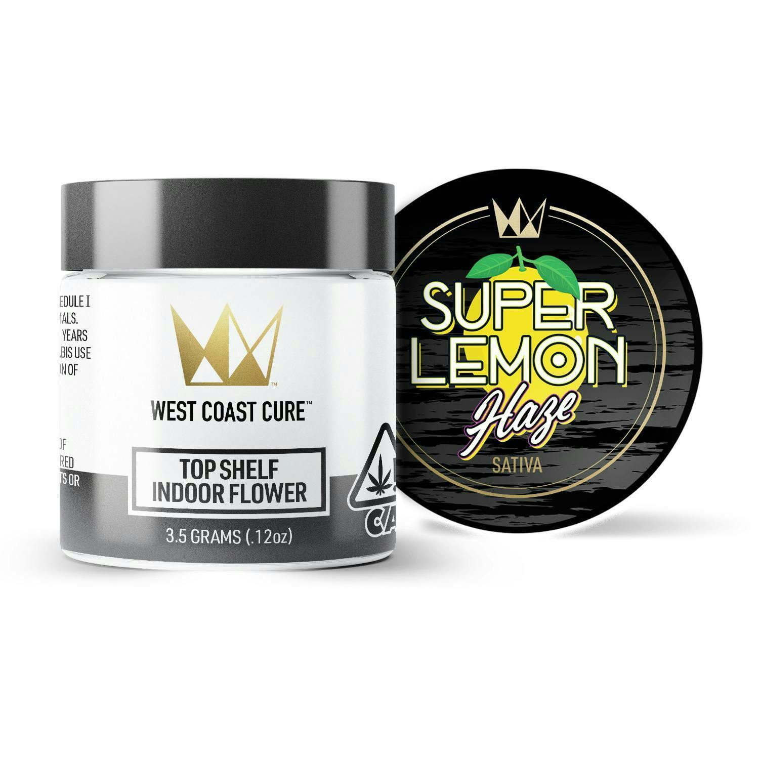 West Coast Cure - Super Lemon Haze - 3.5G Top Shelf Indoor Flower - 1
