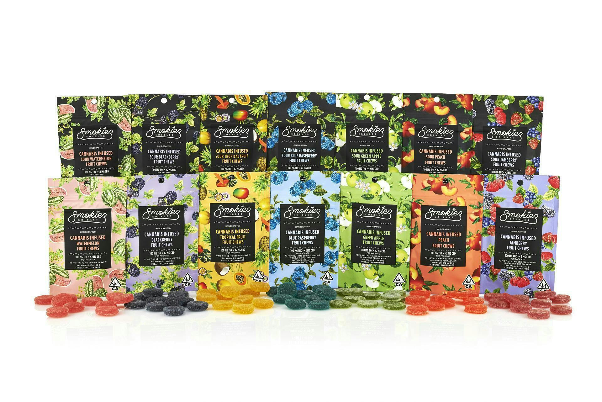 Smokiez Edibles - Sour Watermelon CBD Gummies | 50mg - 1