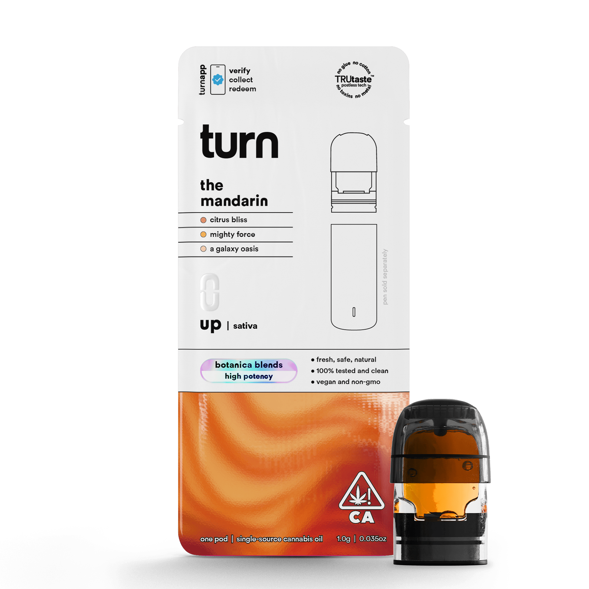 turn - The Mandarin | Botanica Blends | Sativa - 1