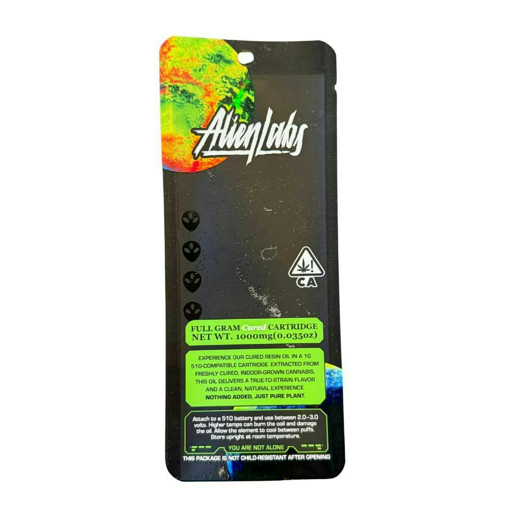 Alien Labs - OZ Kush | Cured Resin Cartridge | 1g - 1