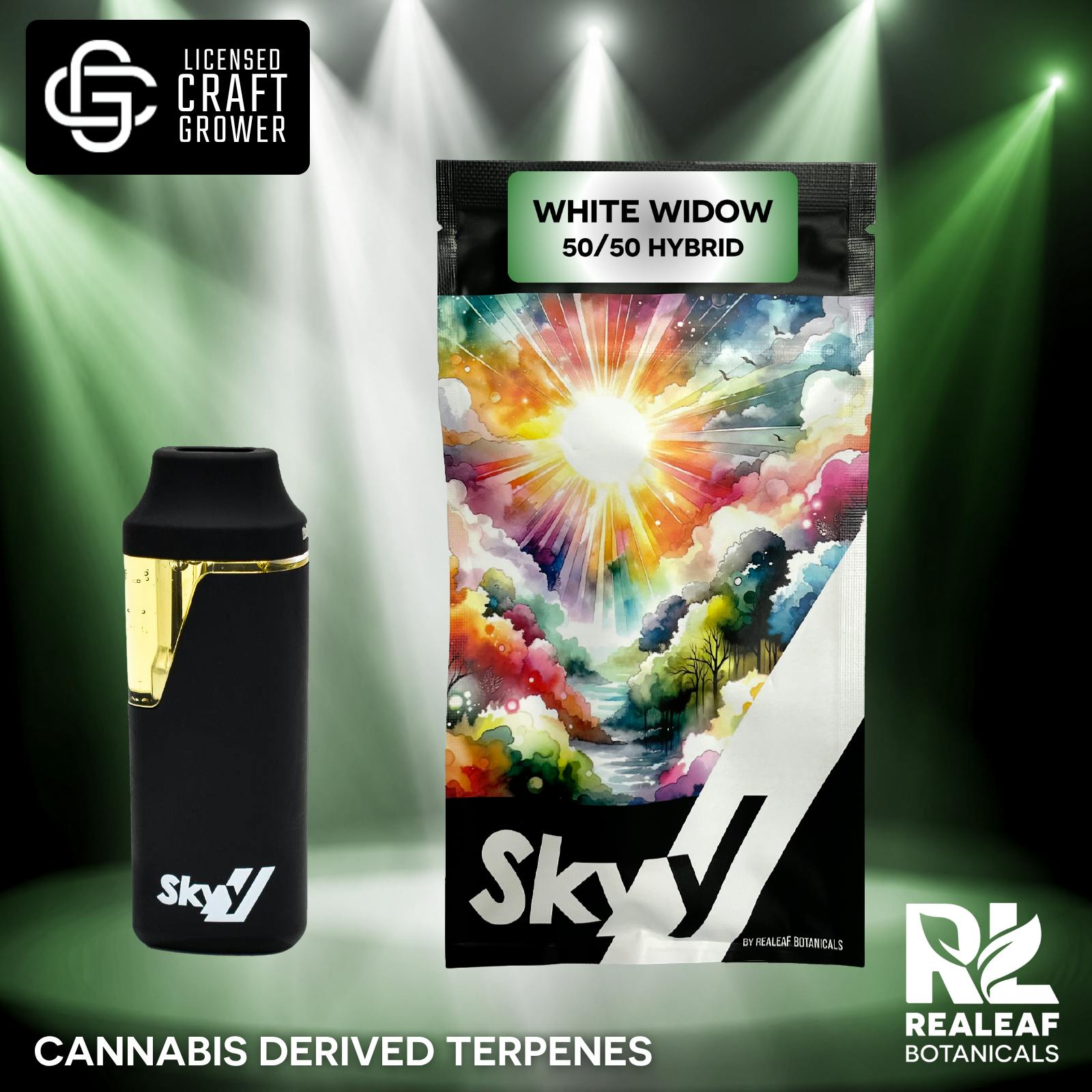 Realeaf Botanicals - White Widow Disposable Pen 2g - 1