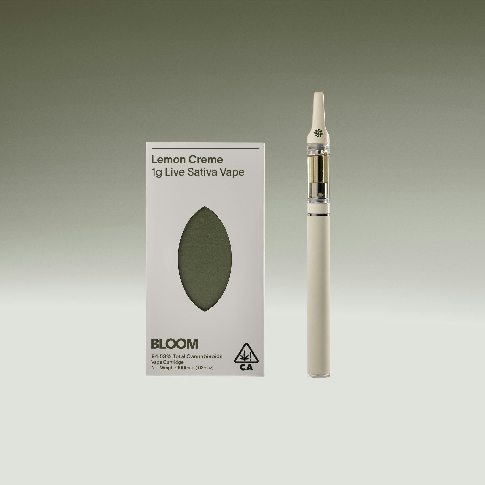 BLOOM - Bloom Live Vape 1000mg | Lemon Crème - 1