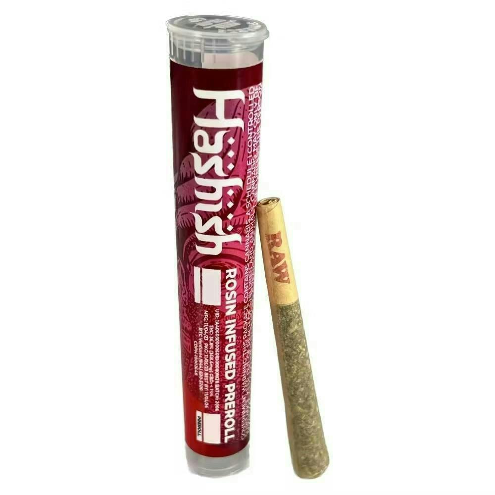 Hashish - Highlighter | Live Rosin Infused Joint | 1g - 1