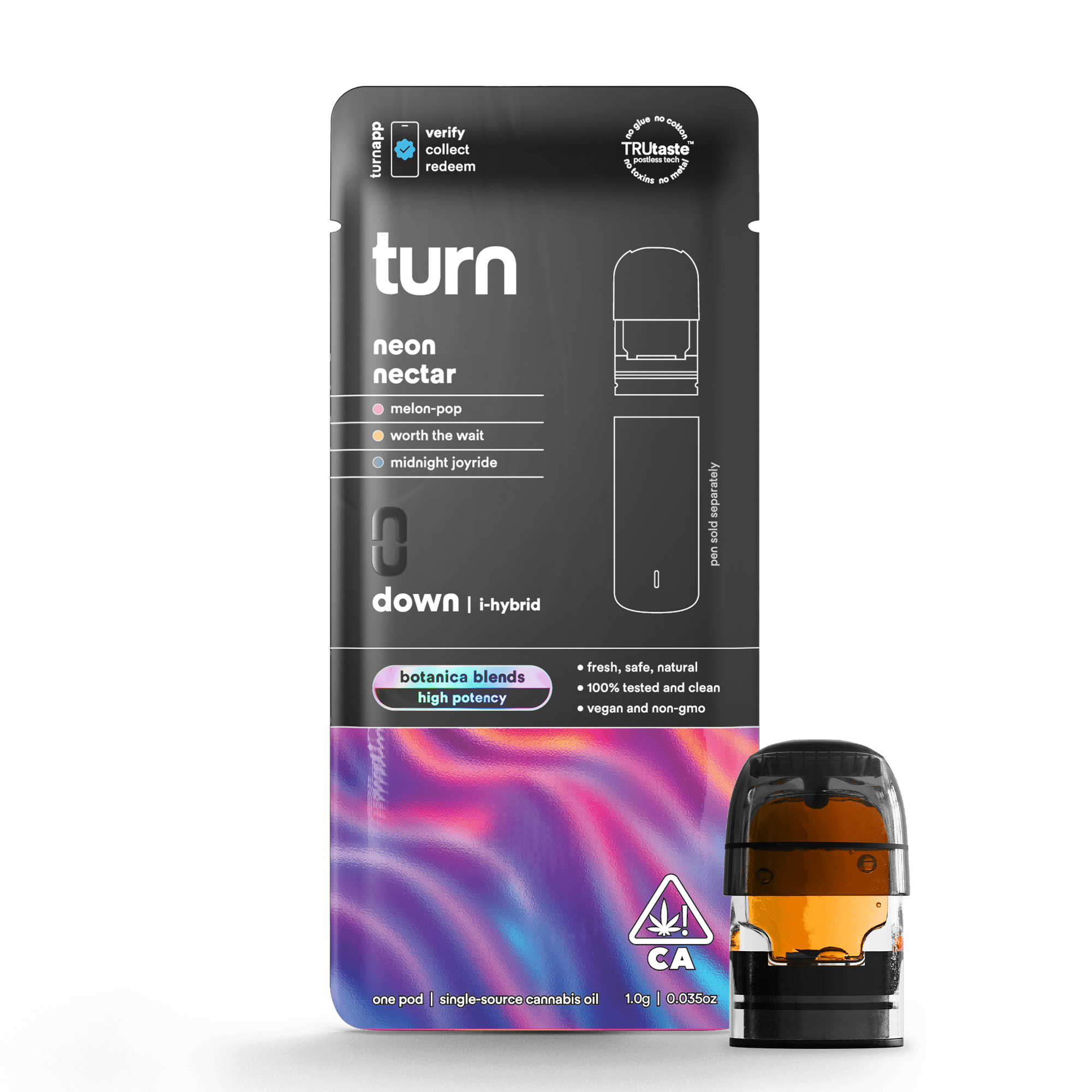 turn - Neon Nectar | Botanica Blends | Indica-Hybrid - 1
