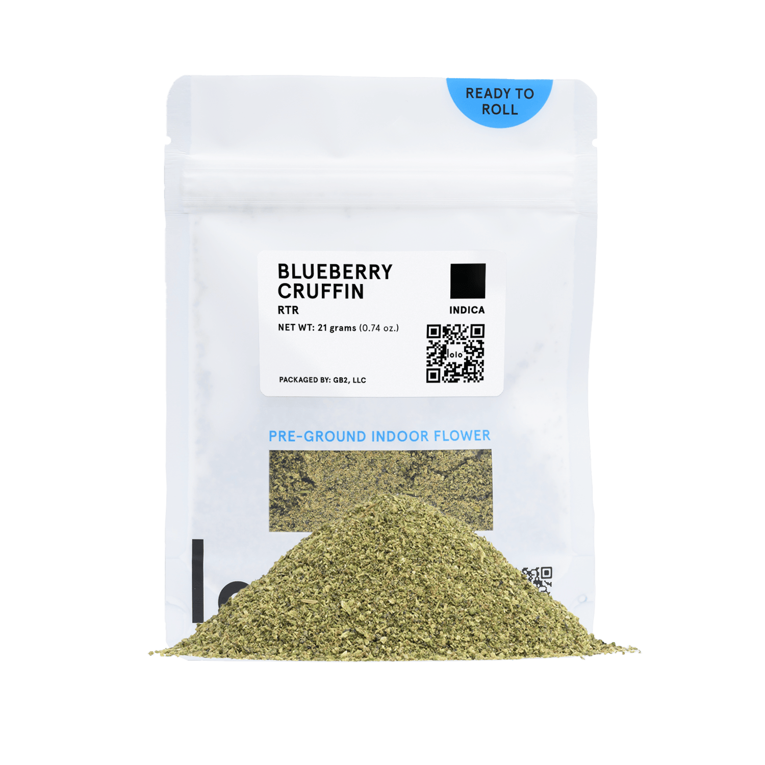 lolo - Blueberry Cruffin | Indoor Ready To Roll | 21g - 1