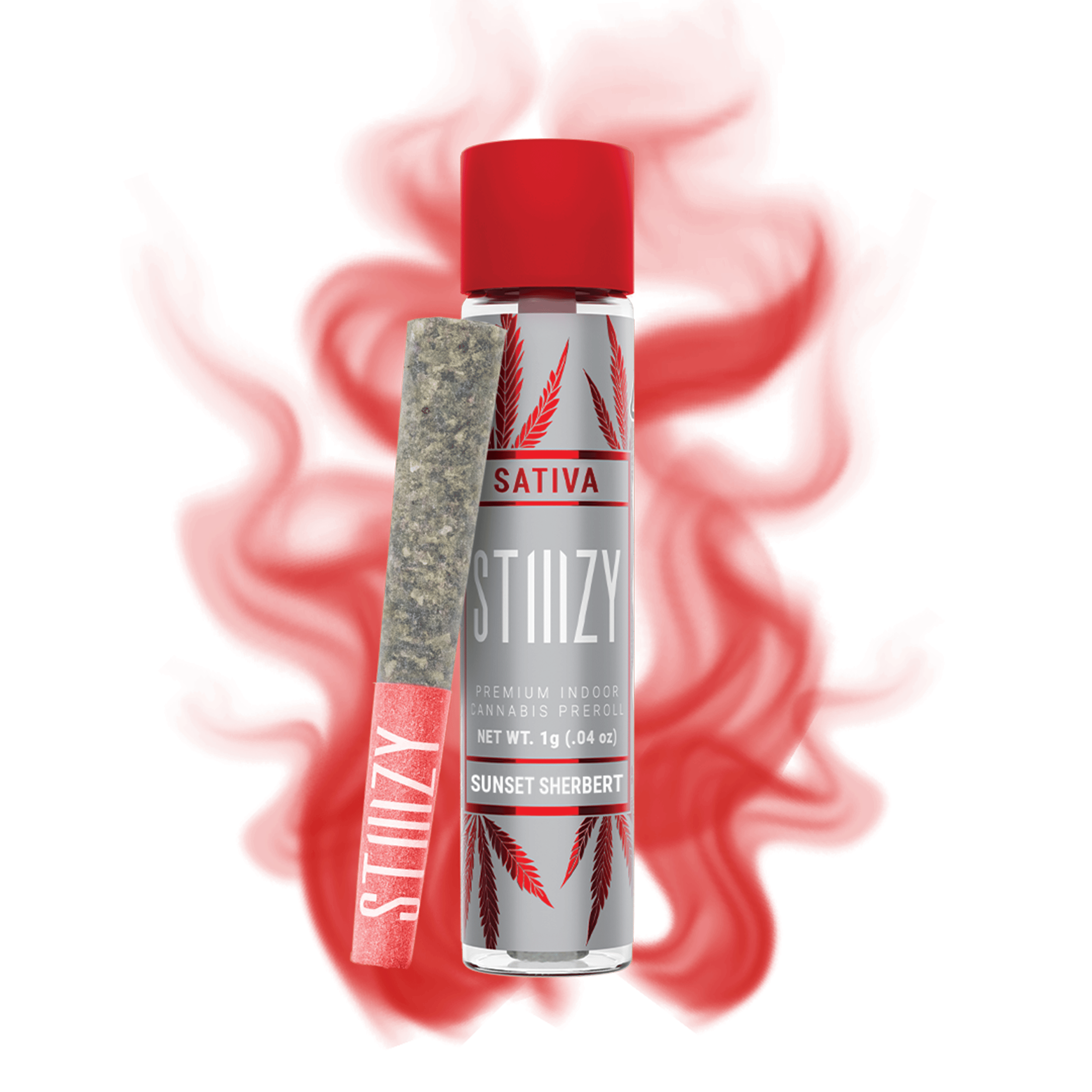 STIIIZY - - SUNSET SHERBERT- 1G Naked Preroll - 1