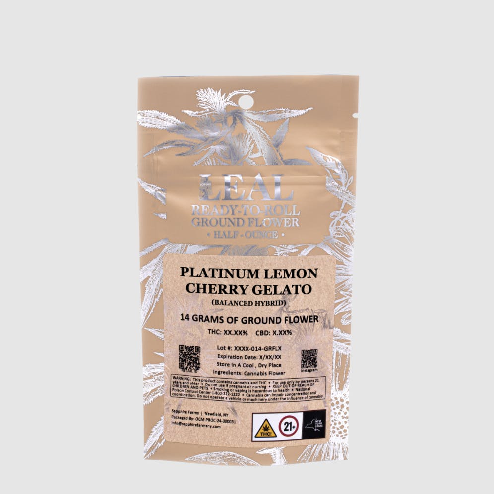 Leal - Platinum Lemon Cherry Gelato | Ground | 14g - 1