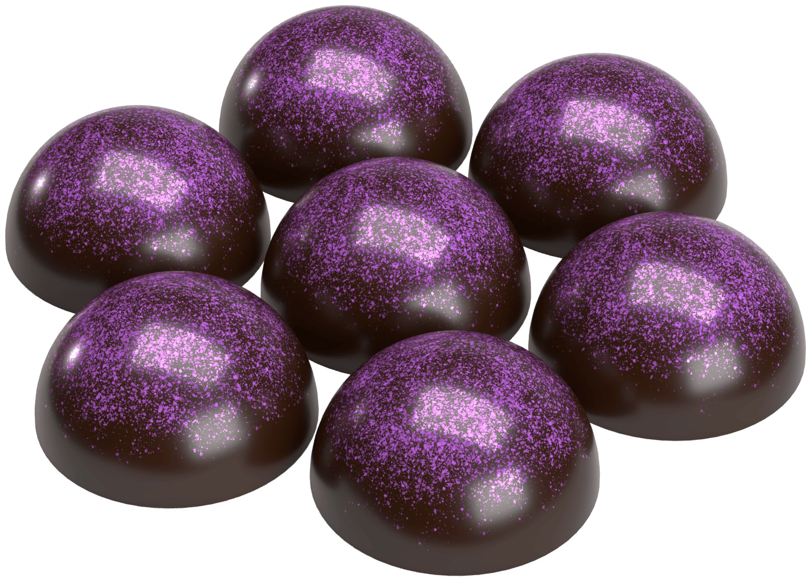 Highatus - Chron Bons | Peanut Butter & Jelly Chocolates | 100mg | 10ct | 10mg/ea - 1
