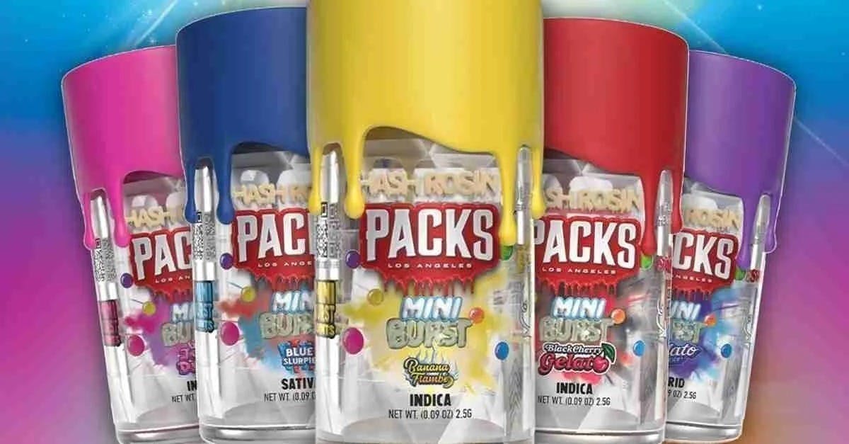 PACKS Los Angeles - Black Cherry Gelato | Infused Minis | 0.5g each | 5pk - 1