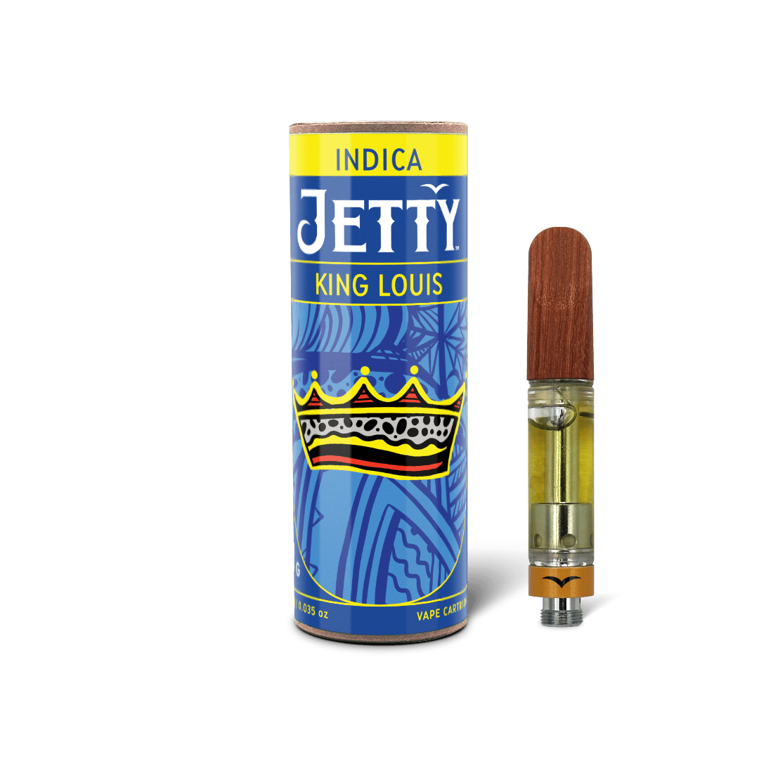 Jetty Extracts - NY King Louis High | Distillate Cartridge | 1g - 1