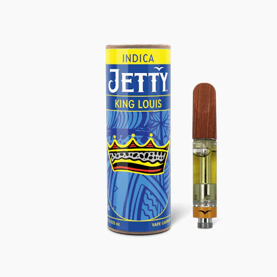 Jetty Extracts - NY King Louis High | Distillate Cartridge | 1g - 1