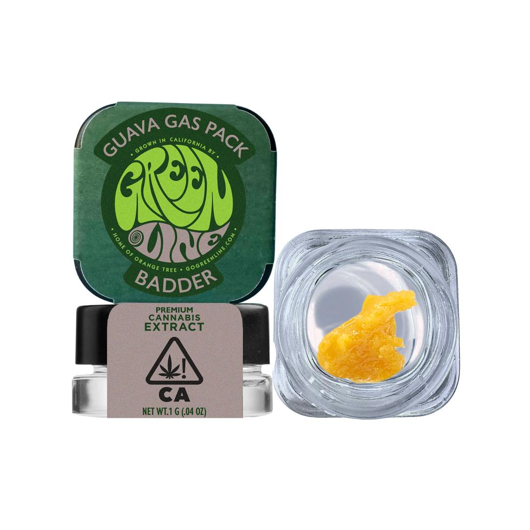 Greenline - Guava Gas Pack - Badder - Extract - Hybrid - 1g - 1