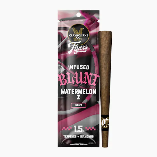 Claybourne Co. - Watermelon Z (1.5g) - Flyers Infused Blunt - 1