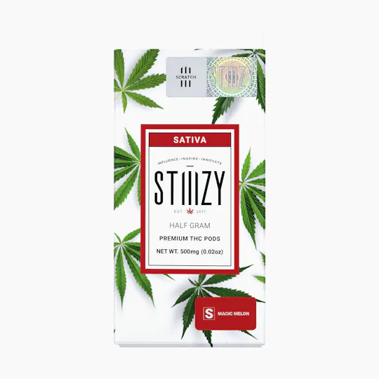 STIIIZY - Vape Cartridge - MAGIC MELON .5G Original THC Pod - STIIIZY - 1
