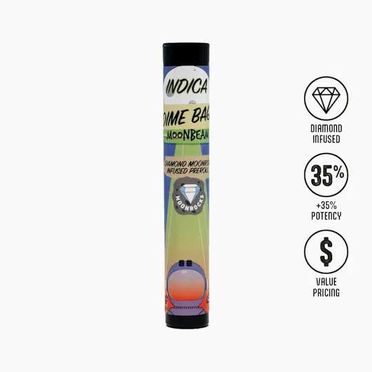 Dime Bag - Rainbow Kush | Infused Joint | 1g - 1