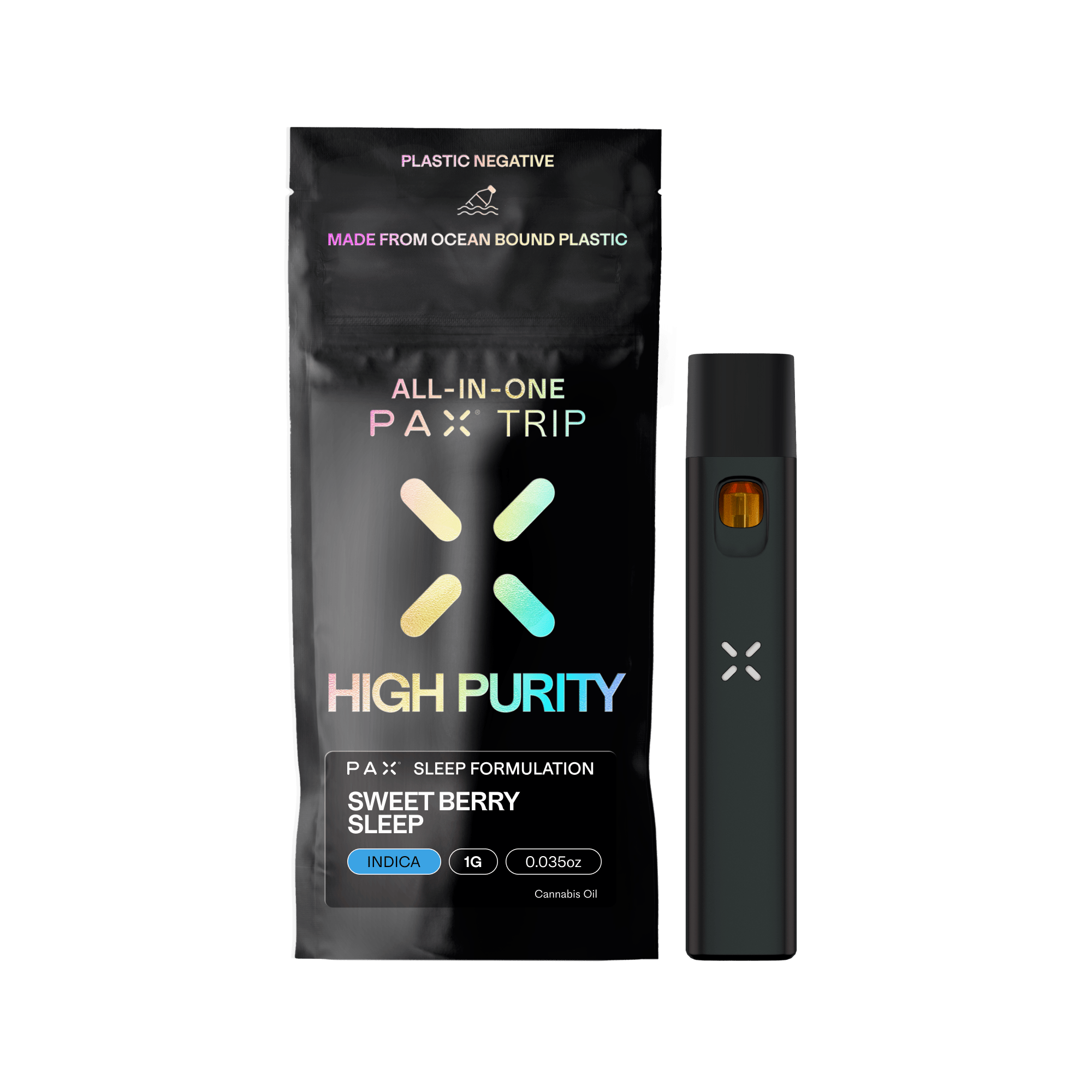 PAX - Sweet Berry Sleep | High Purity Disposable | 1g - 1