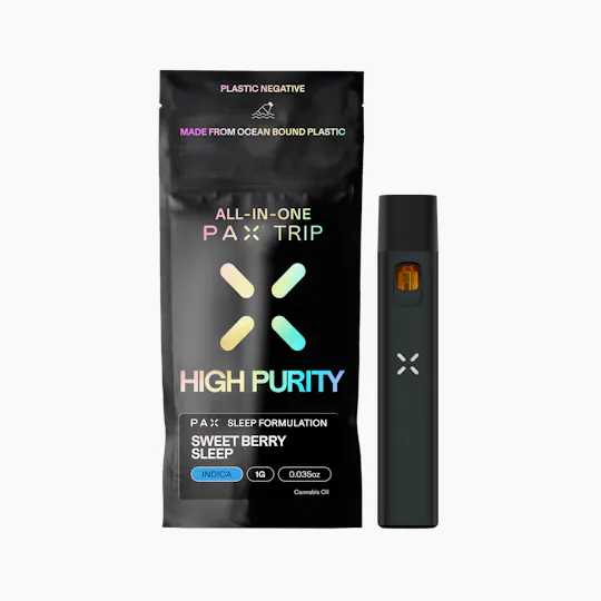 PAX - Sweet Berry Sleep | High Purity Disposable | 1g - 1