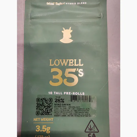 Lowell Farms - LOWELL 35, Mind Safari, 10 Pack - 1
