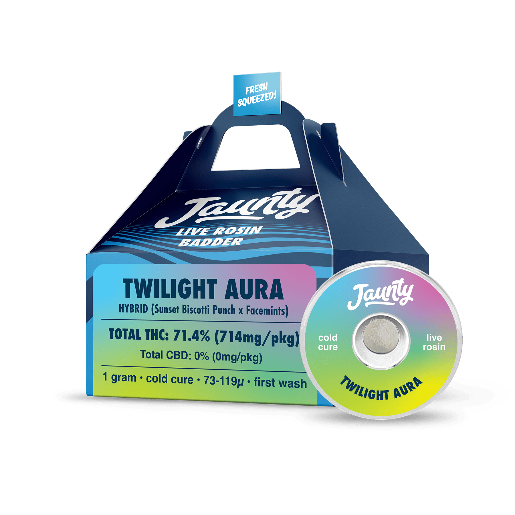 Jaunty - Twilight Aura | Live Rosin | 1g - 1