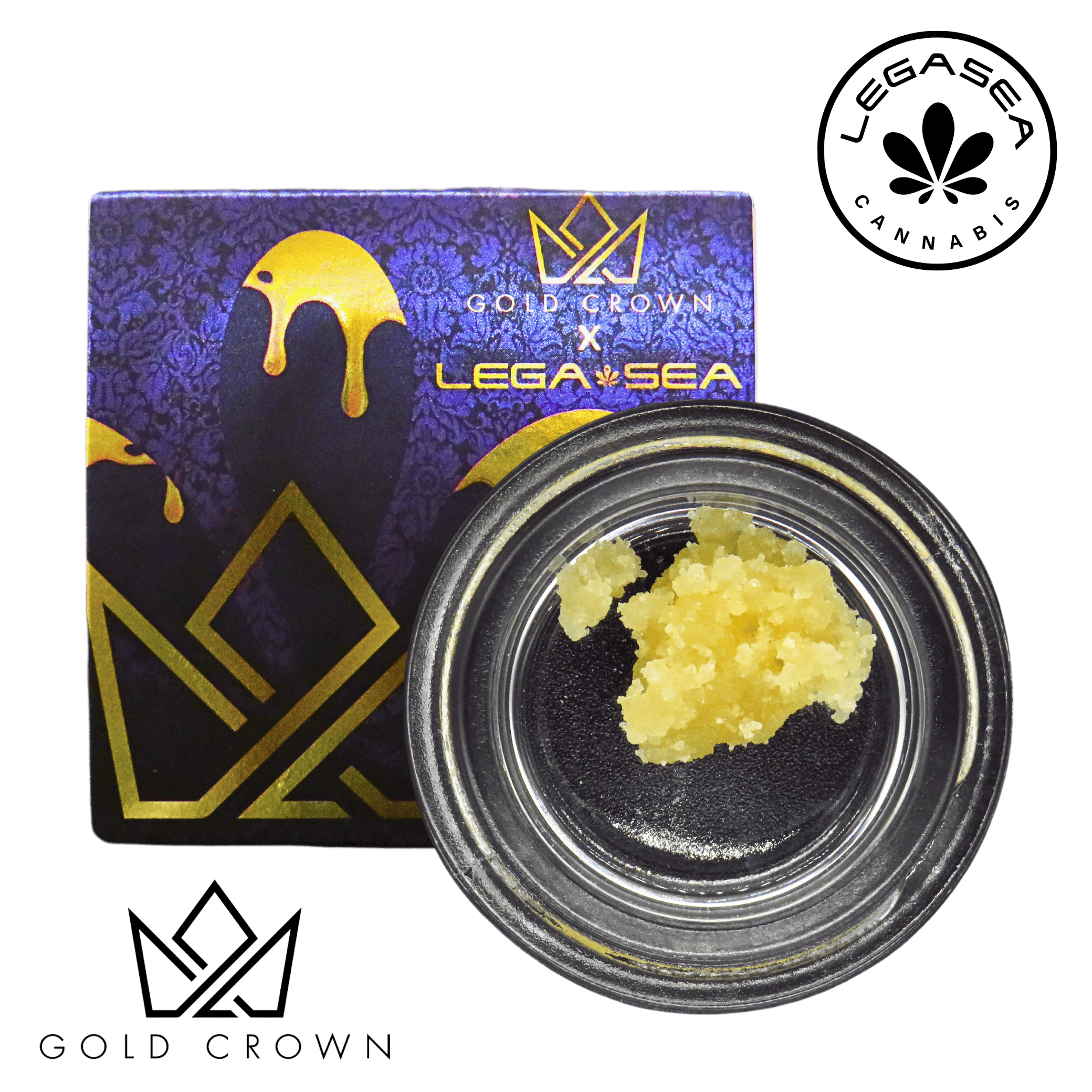 Gold Crown - Gold Crown x LegaSea Farms | Deleted Scenes | Badder | 1g - 1