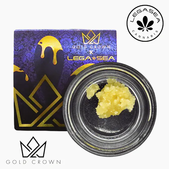 Gold Crown - Gold Crown x LegaSea Farms | Deleted Scenes | Badder | 1g - 1