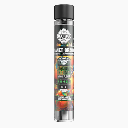 Decibel Gardens - Planet Orange | Infused Pre Roll | 1g - 1