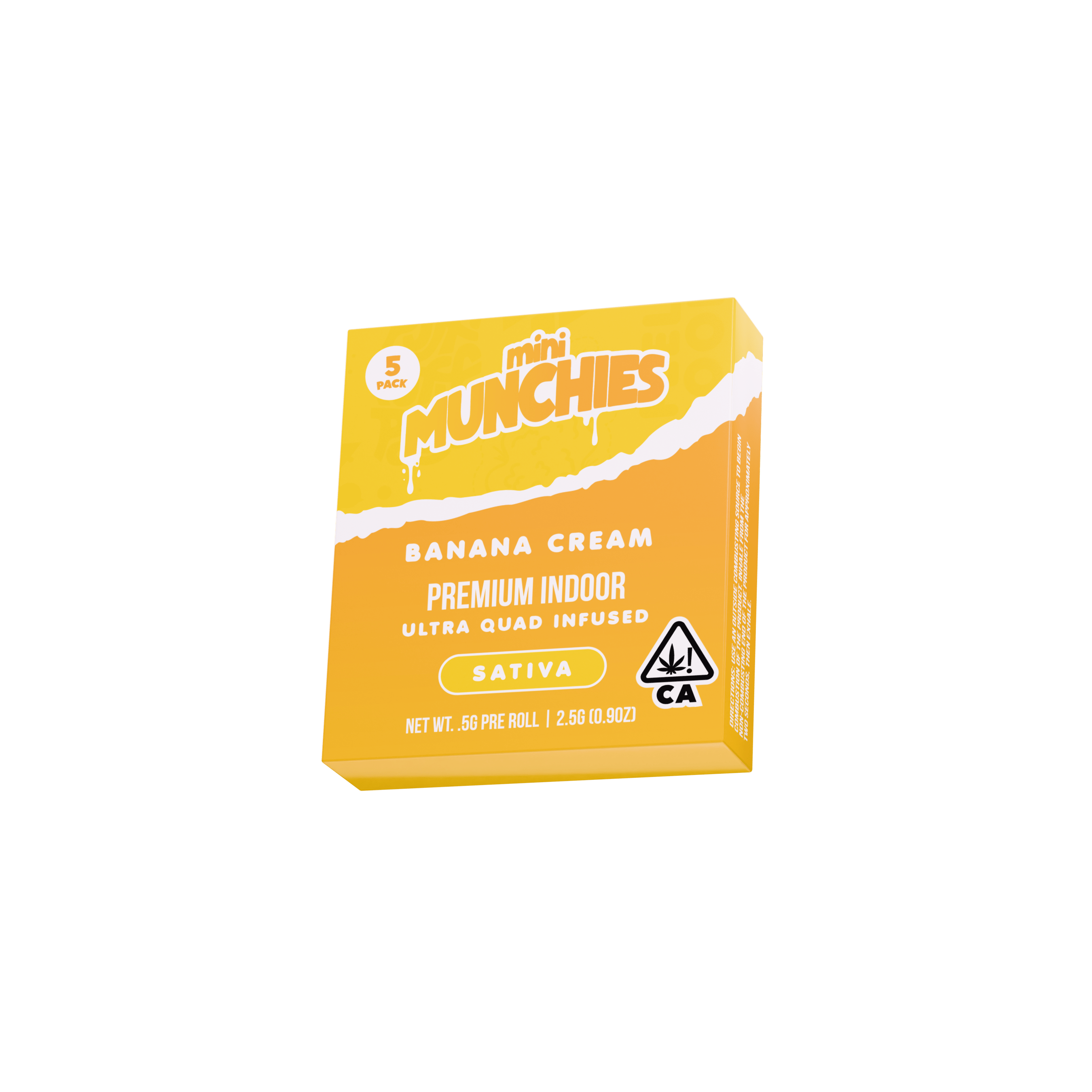 Munchies - Munchies Banana Cream 0.5g Mini Infused Pre-Roll 5 Pack - 1