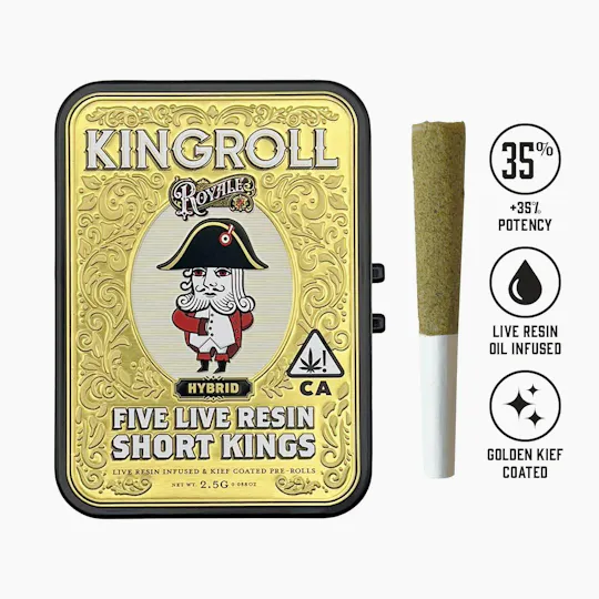Kingroll - Kingroll Royale | X-Ray Z | Infused Minis | 0.5g each | 5pk - 1