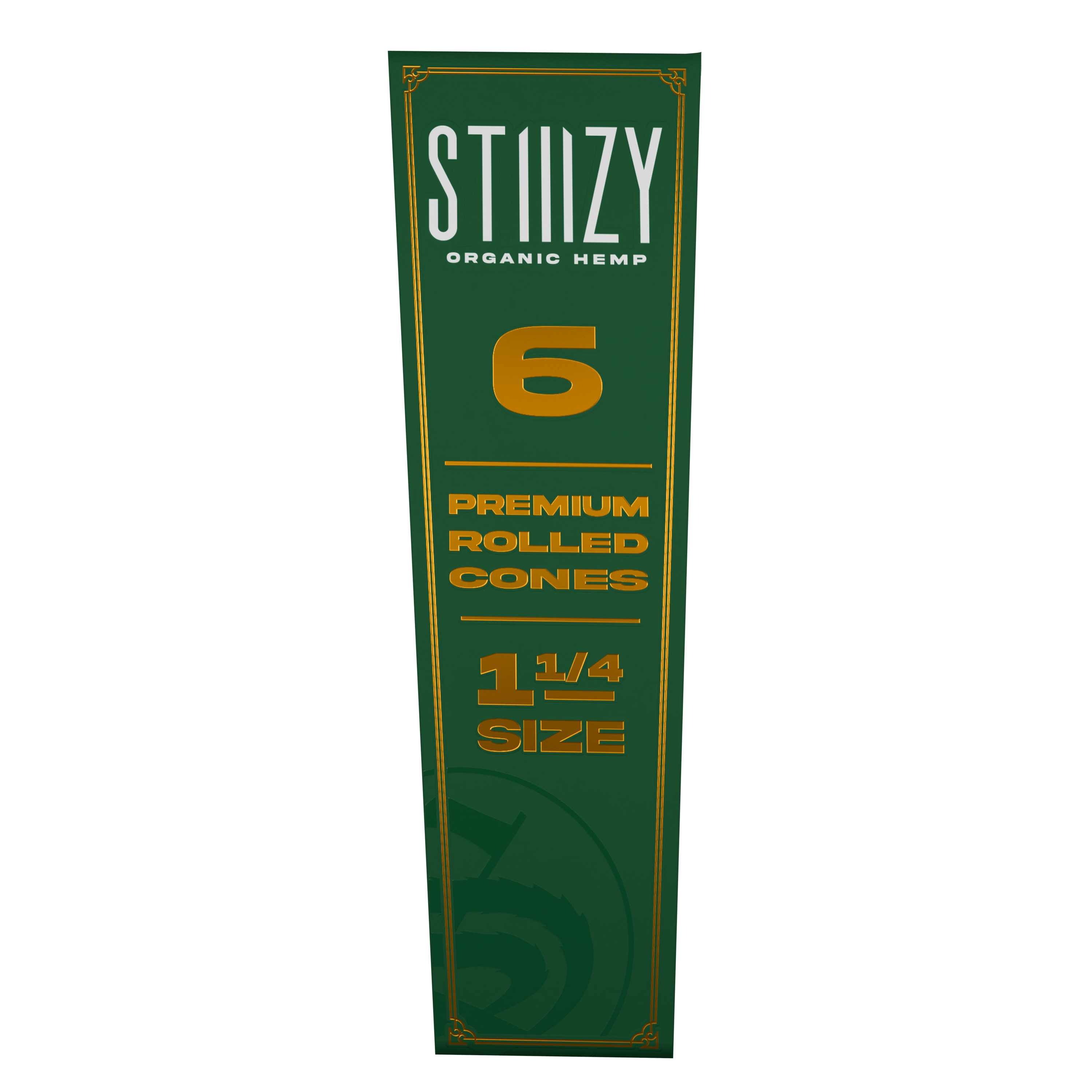 STIIIZY - Paper Cones - 1 ¼ Size Organic Hemp - 1