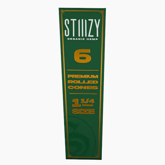 STIIIZY - Paper Cones - 1 ¼ Size Organic Hemp - 1