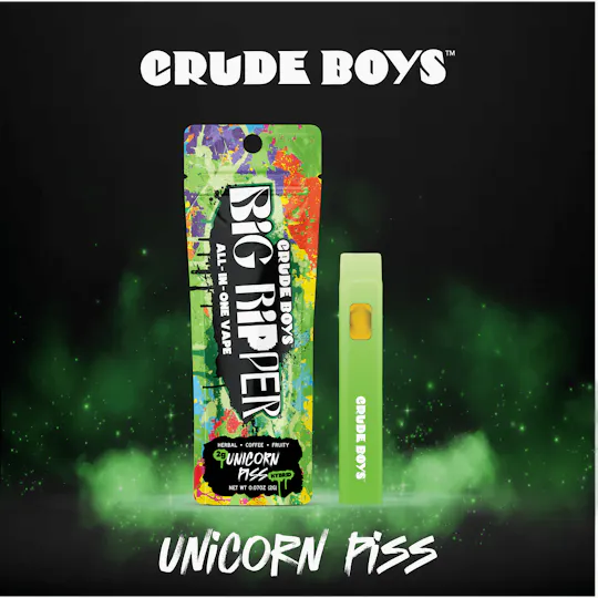Crude Boys Concentrates - Unicorn Piss | Disposable | 2g - 1