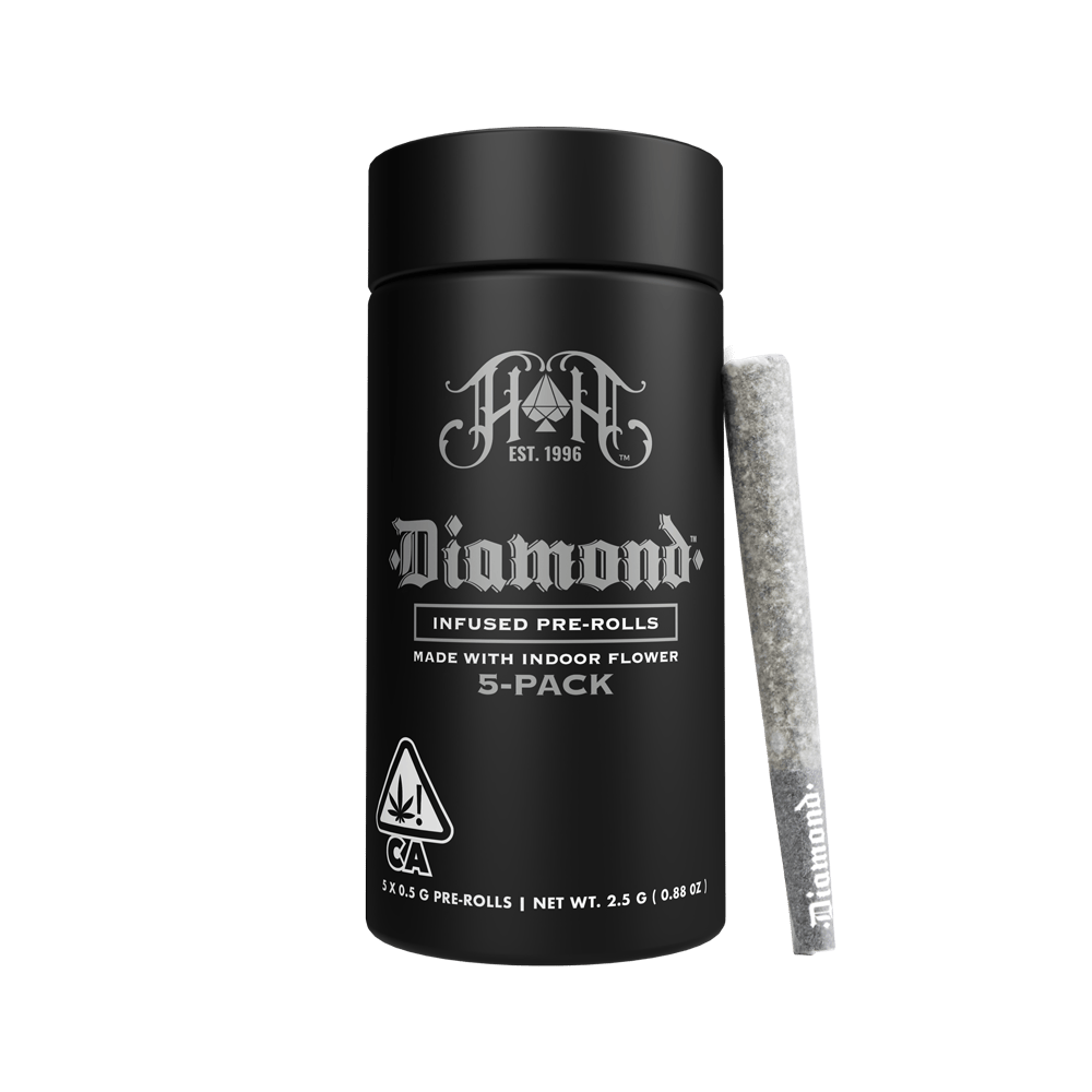 Heavy Hitters - CAM: Lemon Shortbread - Diamond infused Pre-Rolls | 2.5G 5-Pack - 1