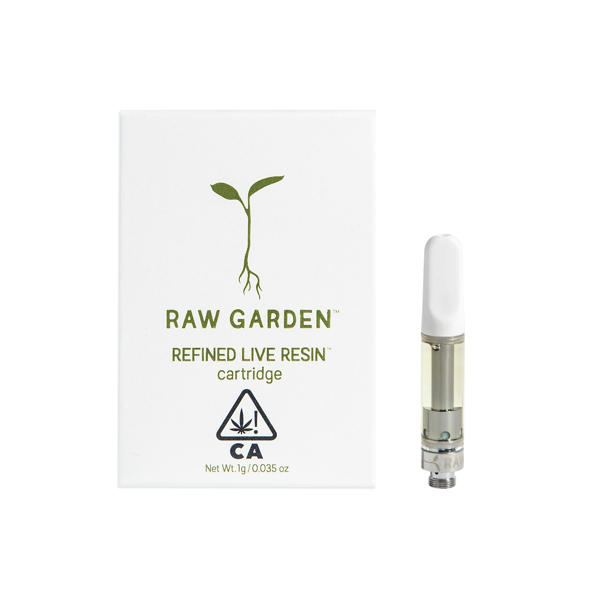 Raw Garden - Tropical Sorbet Refined Live Resin™ 1.0g Cartridge - 1